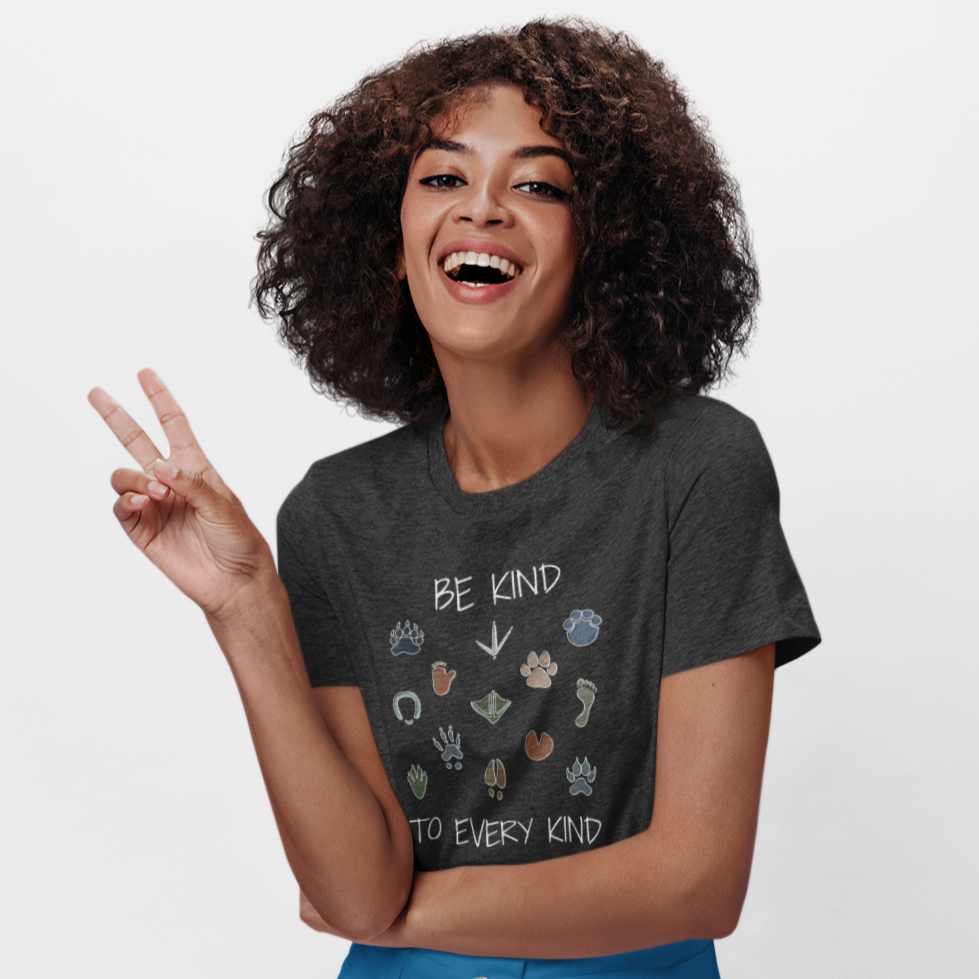 Be Kind Women's Grey Tee