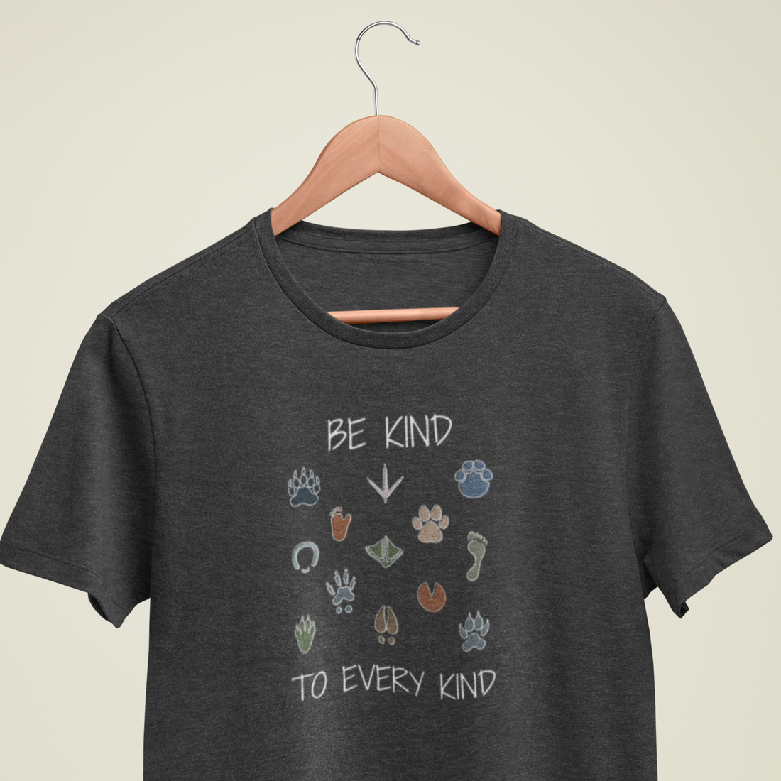 Be Kind Women's Grey Tee