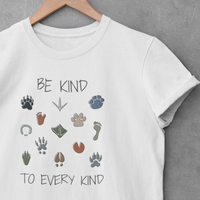 Be Kind Women's White Tee