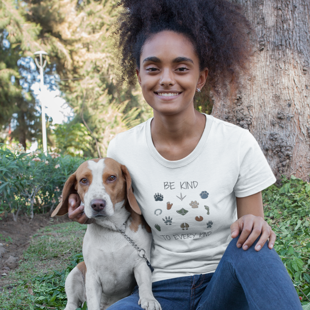 Be Kind Women's White Tee