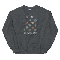 Be Kind Women's Grey Sweatshirt