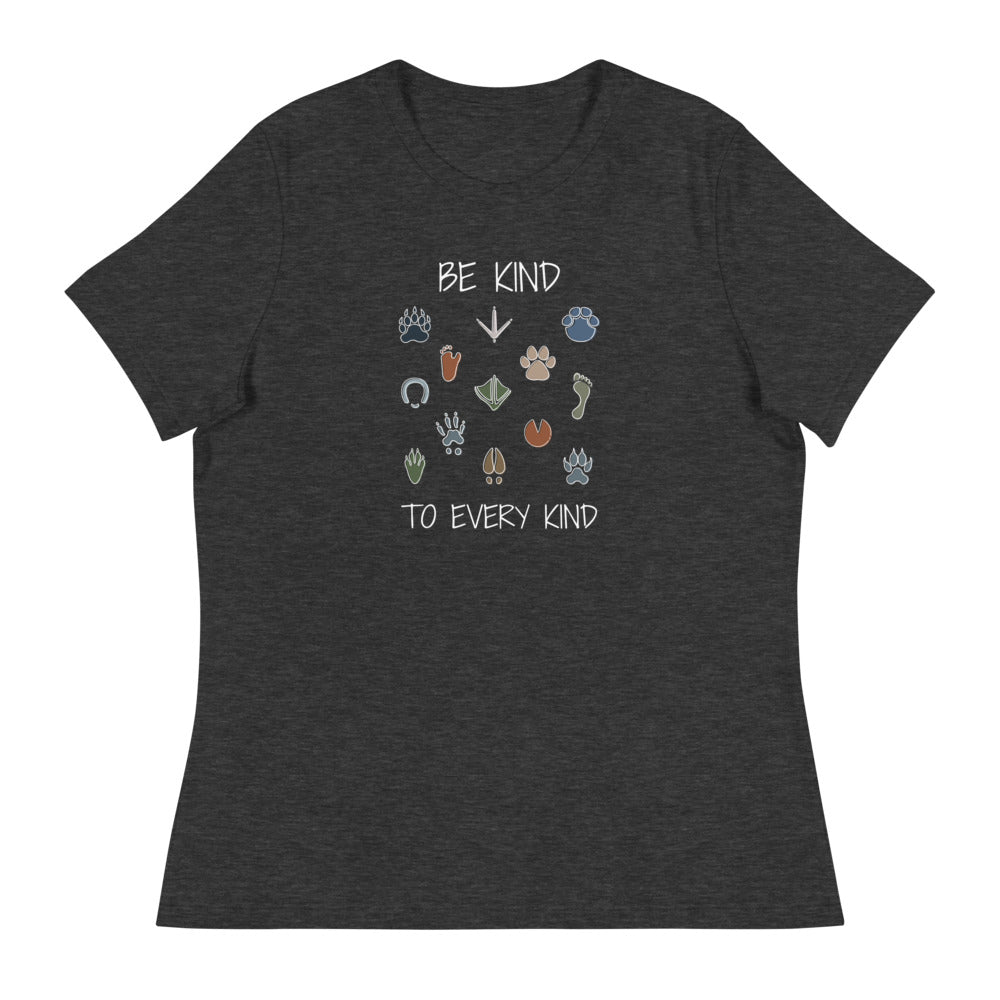 Be Kind Women's Grey Tee