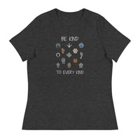 Be Kind Women's Grey Tee