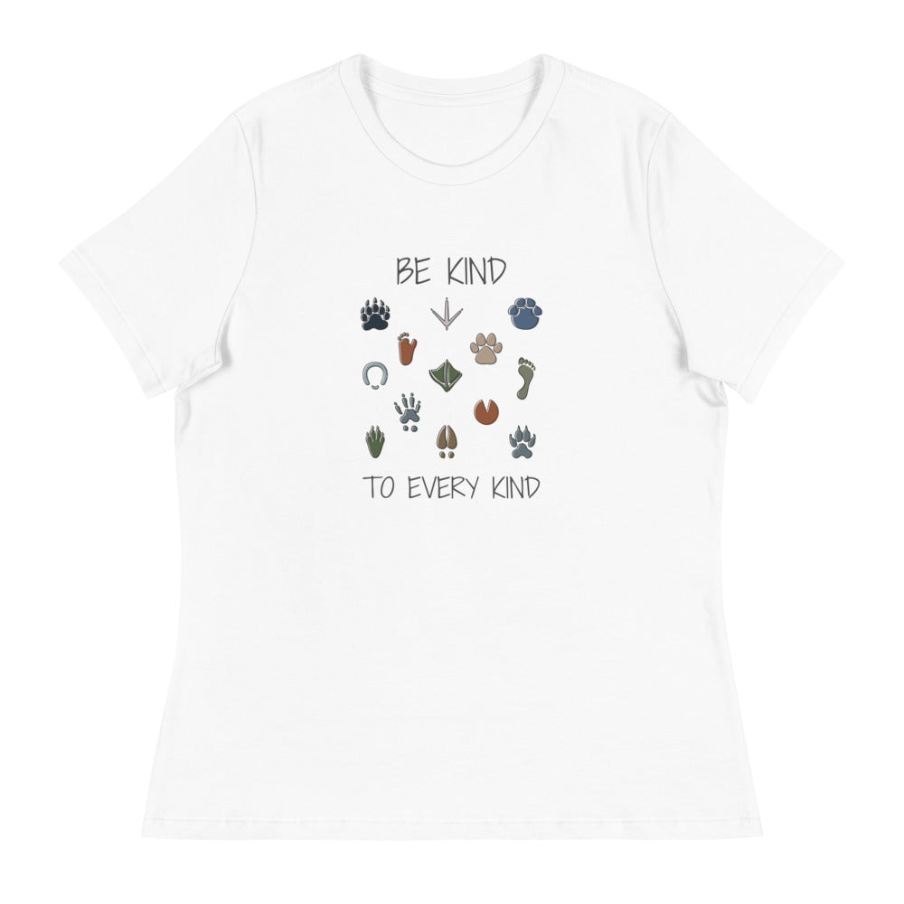Be Kind Women's White Tee
