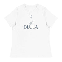 Blula Dog Logo White Tee