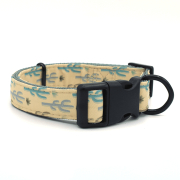 high quality and comfortable cactus pattern dog collar
