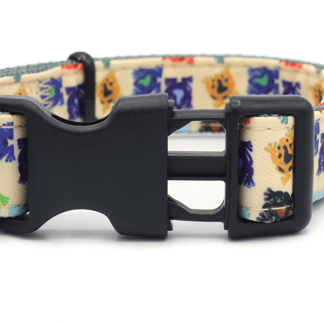 durable clip high quality frog pattern dog collar
